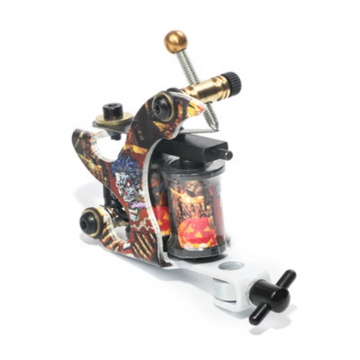 Colorful Coil Tattoo Machine for Professional Tattoo Artists 8 wraps Machine Gun